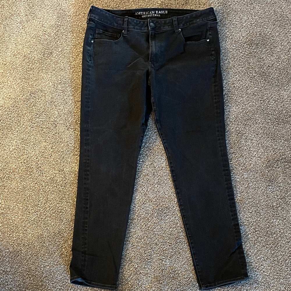 American Eagle Outfitters Women's Black Jeans